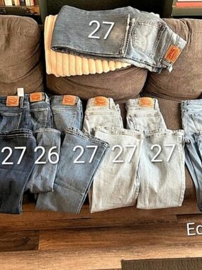 Levis & Eddie Bauer denim Jeans